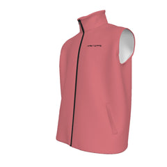 All-Over Print Men's Stand-up Collar Vest