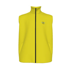 All-Over Print Men's Stand-up Collar Vest